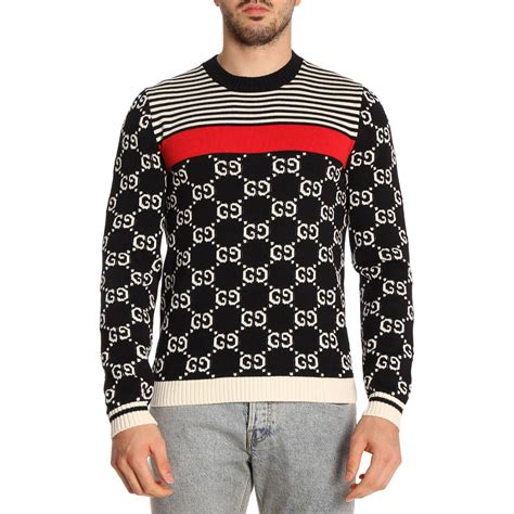 gucci sweater now living better now|Gucci sweater for men.